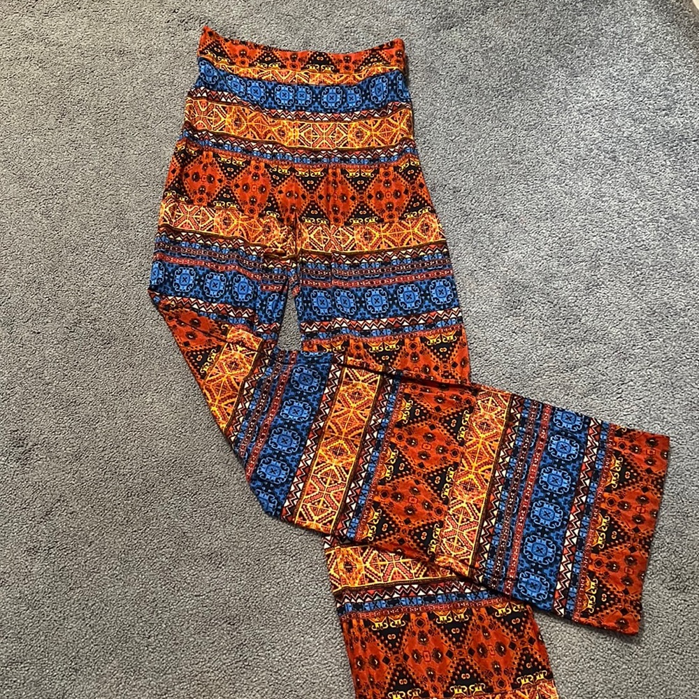 F21 patterned pants